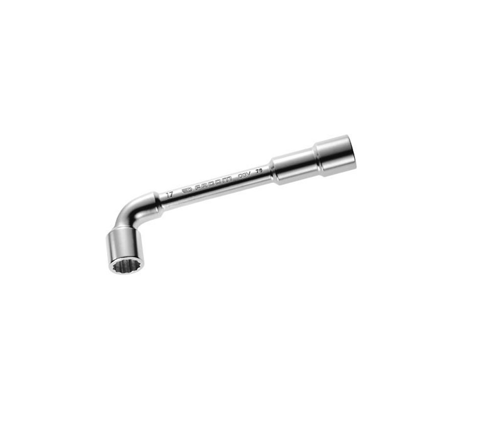 Clé à pipe débouchée forgée 12 pans x 6 pans 27mm Facom | 76.27